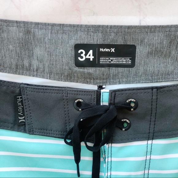 [Hurley] NWT phantom aloha stripe board shorts - Picture 4 of 7